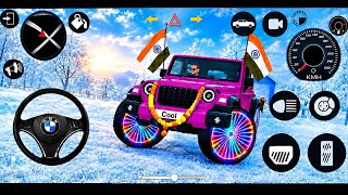 Modified Mahindra Thar Car Games: Indian Cars (Gadi Wala Game) - Car Games Android Gameplay 2026 screenshot 3