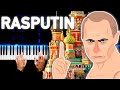 RASPUTIN Boney M Piano Cover 