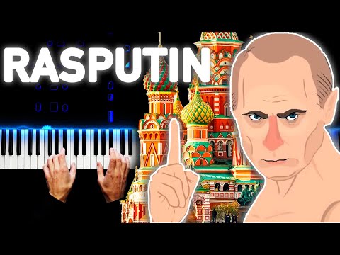 RASPUTIN Boney M Piano Cover