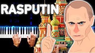 RASPUTIN - Boney M. | Piano cover chords