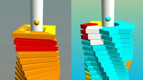 Stack Switch! very Satisfying and Relaxing ASMR Slicing game