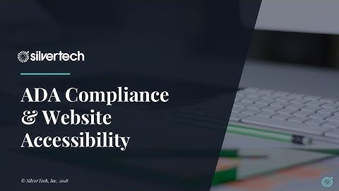 ADA Compliance & Website Accessibility