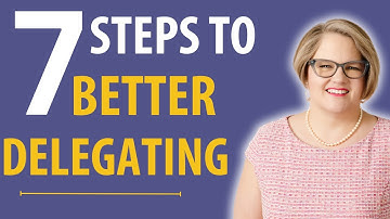 How to delegate effectively as a LEADER