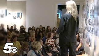 Annie Leibovitz at Crystal Bridges photography mentorship