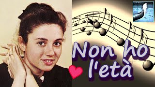 GIGLIOLA CINQUETTI: "NON HO L'ETÀ" In vivo French TV dopo L'Eurovision 1964 (⬇️Testo*⬇️Letra*)