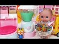 시크릿 아트 구슬 아이스크림 만들기 믹서기 메이커 아기인형 뽀로로 장난감놀이 - 토이몽 Baby Doll Beads Ice Cream Making Mixer Maker Toys