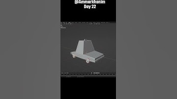30 days #Blender #Challenge | Taxi | Day 22 | #lowpoly #cartoon #taxi #Blender3D #3DArtist