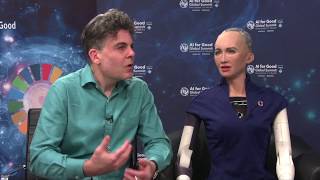 AI FOR GOOD 2018 INTERVIEWS: DAVID HANSON, Founder and CEO, Hanson Robotics, and SOPHIA