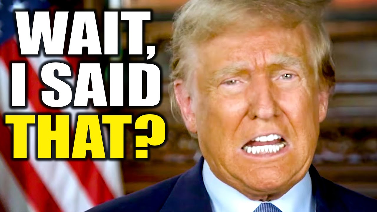 Damning Video Shows Trump LYING About Project 2025 Ties