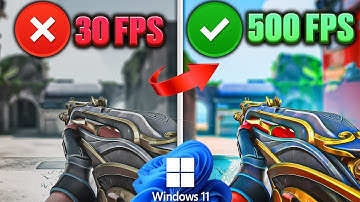 Maximize FPS & Minimize Input Lag In Valorant (2025) - Windows 11