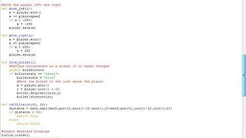 Space Invader game using python code...