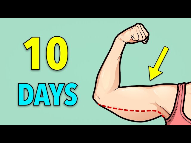 20 Minute ARM FAT Exercises To Tone Flabby Arms Quickly【With Weights】 