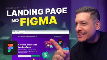Como Criar uma LANDING PAGE no Figma - Tutorial Super Simples!