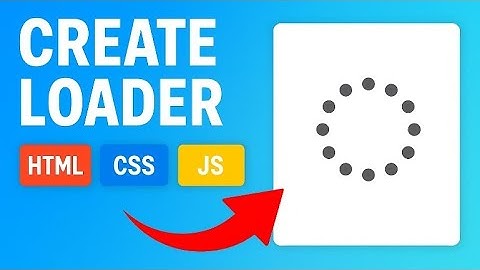 Simple CSS Loader | Pure HTML & CSS Spinner Animation