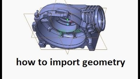 How to import STEP file in creo| How to import/open STEP/IGES file in creo| reverse engineering
