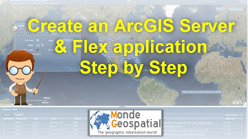 Create an ArcGIS Server & Flex application step by step