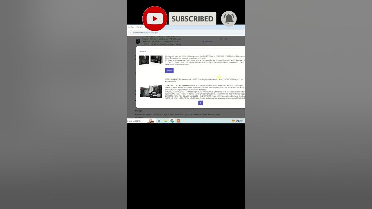 pc parts, how to build a pc, assembled pc price YouTube