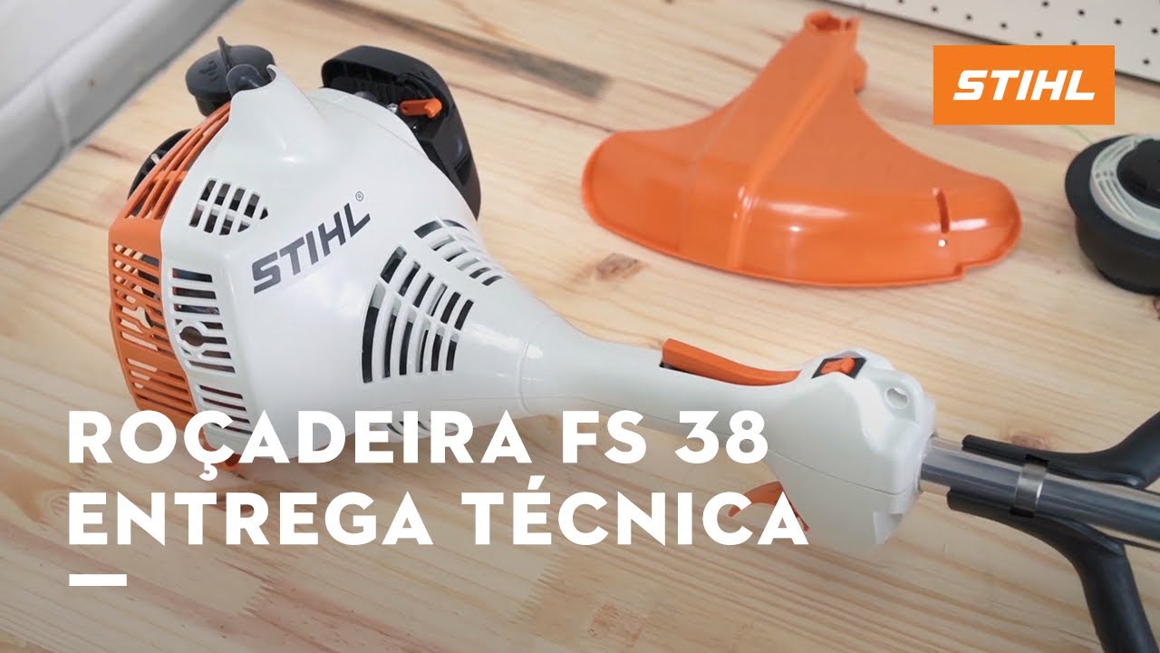 Entrega técnica | Roçadeira STIHL FS 38 - YouTube