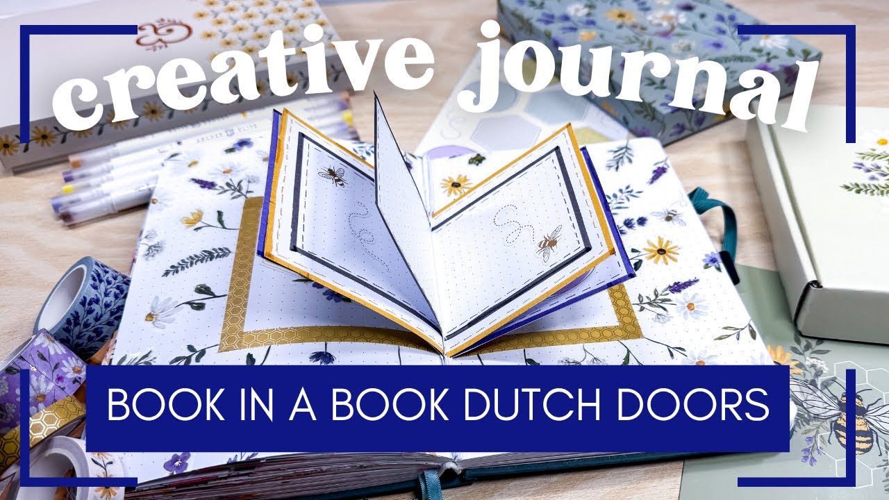 Creative Journal Setup July 2025 [Book in a Book Dutch Door Spread]