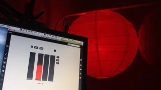 MAX/MSP RGB light control