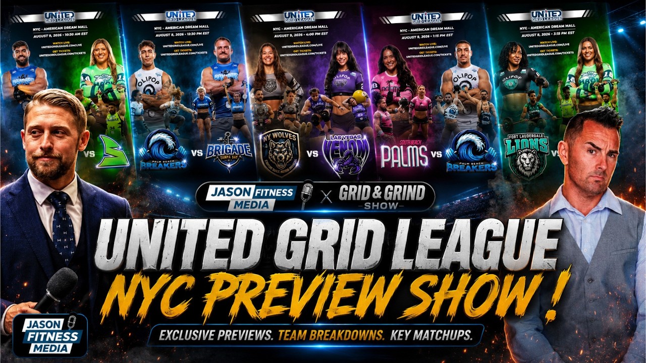 United Grid League NYC Preview Show | Jason Fitness Media x Grid & Grind Show