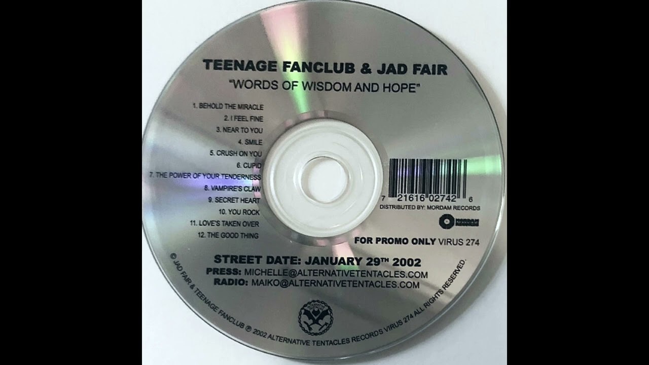 Teenage Fanclub & Jad Fair - Words of Wisdom and Hope | Deezer