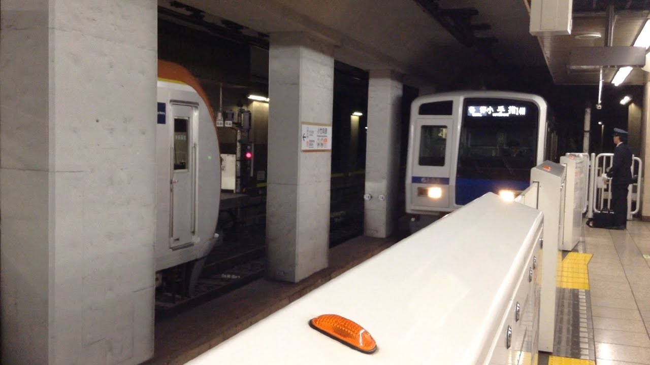 西武鉄道6000系（6108F)各停小手指行 小竹向原に到着 - YouTube