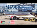 TRIPREPORT | Royal Jordanian Airlines (ECONOMY) | Embraer 195 | Amman - Vienna