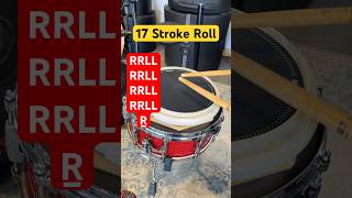 How to play a 17 STROKE ROLL! #drums