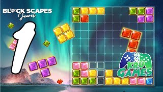 Blockscapes Jewel - Block Puzzle Game Gameplay #1 All Levels (Android, IOS) screenshot 2