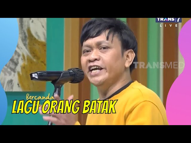 Lagu 'Cicak'  dan 'Orang Batak' Ciptaan Wawan Teamlo Bikin Ngakak | BERCANDA PAGI (08/06/22) Part 6 class=