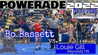 Powerade 2022: Championship Final, Bo Bassett vs Louie Gill, Reynolds