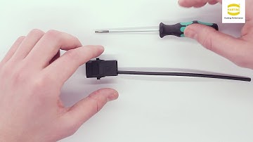 HARTING Han® 1 A Insert 3+PE   Removal instruction
