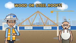 Wood or Steel for My Roof How Roof Trusses Really Work (S3 Day 61)