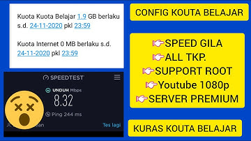 Config Kouta Belajar Telkomsel terbaru Http Injector