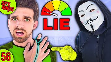 HACKERS GIVE ME LIE DETECTOR TEST - Spy Ninjas #56