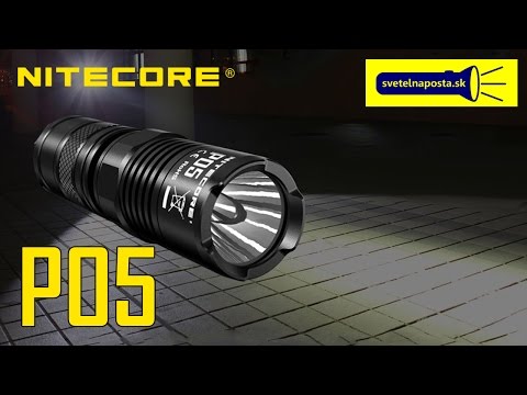 SvetelnaPosta.sk | LED Baterka Nitecore P05  [VIDEO]