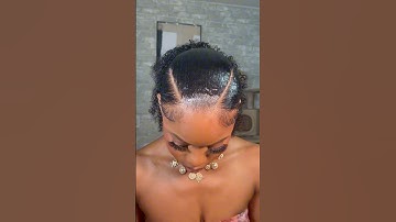 The ULTIMATE natural ponytail ! ( V PART PONYTAIL TUTORIAL ) #4chair  #hairtutorial #sleekponytail