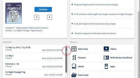 Navigating Big Ideas Math