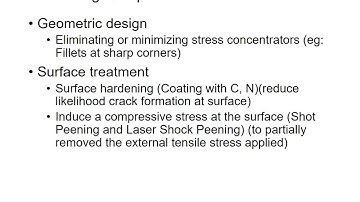 Other Factors related to Material Failures - HKUST MECH 2410 Tutorial 6 Part 3