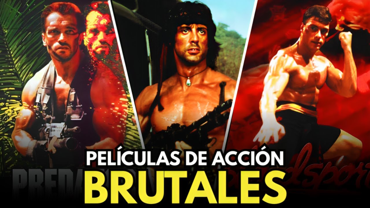 Las Mejores Películas de ACCIÓN de los 80 de todos los tiempos🎬🥊IMPERDIBLES🔥
