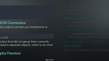 Converting a Pandas DataFrame to JSON Format: Step-by-Step Guide for Grouping