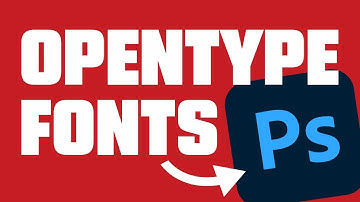 How to Use Opentype Features in Adobe Photoshop