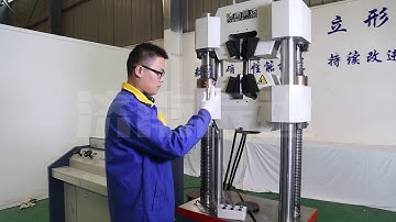 WAW 600B Hydraulic Universal Testing Machine Tensile Strength Testing Machine Steel Bar