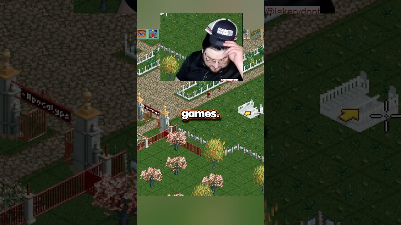 The mayor’s wife puts him on blast #rollercoastertycoon #sandwich