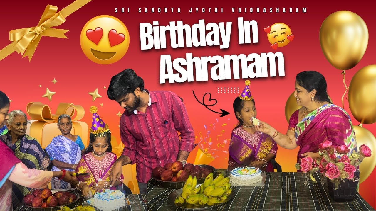 Birthday In Ashramam |Subscribe| #youtube #video #birthday 