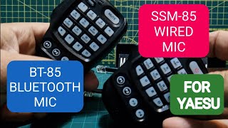 BT-85 Bluetooth Microphone - Compared to Yaesu SSM-85D