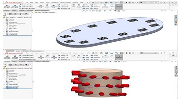 Solidworks Tutorial 11: Curve Driven Pattern in the Solidworks.