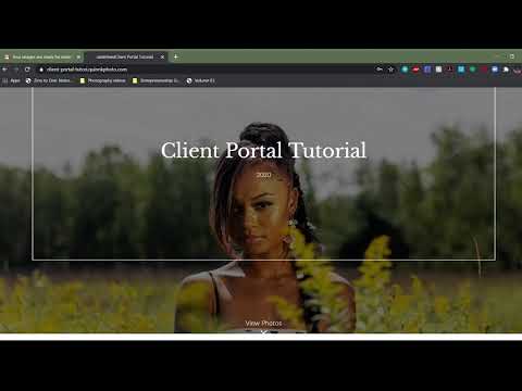 Client Portal Tutorial | Quinn Kirby Photography