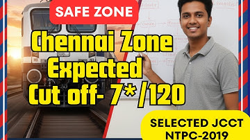 RRB Chennai Board NTPC 2025 expected cut off|| My score #rrbchennai   #ntpccbt2 || #ntpc  🔥🔥
